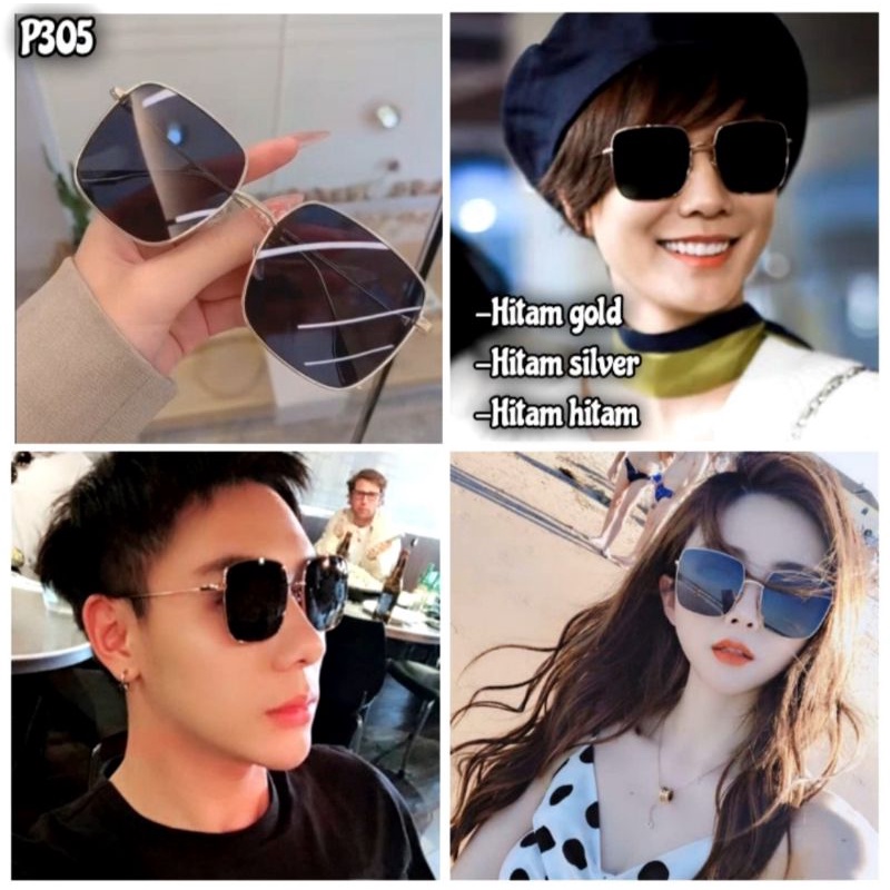 Kacamata fashion korea / kacamata style korea kotak / kacamata hitam korean style