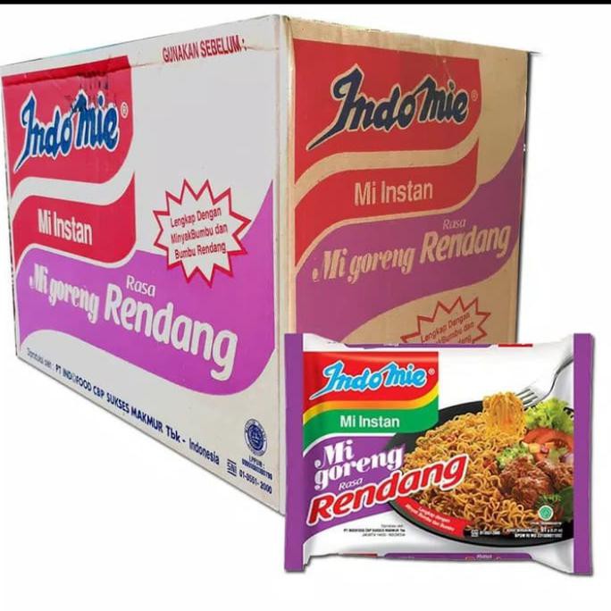 

Terlaris# Indomie Mi Goreng Rendang 1 Dus 40Pcs Mi Instan