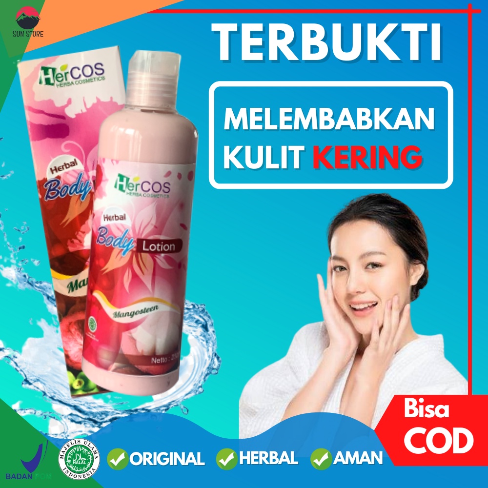 Hand Body Lotion Pemutih HERCOS ORIGINAL Handbody Pemutih Badan | Perawatan Tubuh | Perawatan Badan