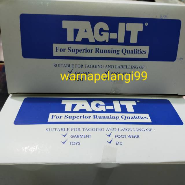 

TAG PIN TAG IT, 5000 PCS, 35MM. MURAH (PERKOTAK)