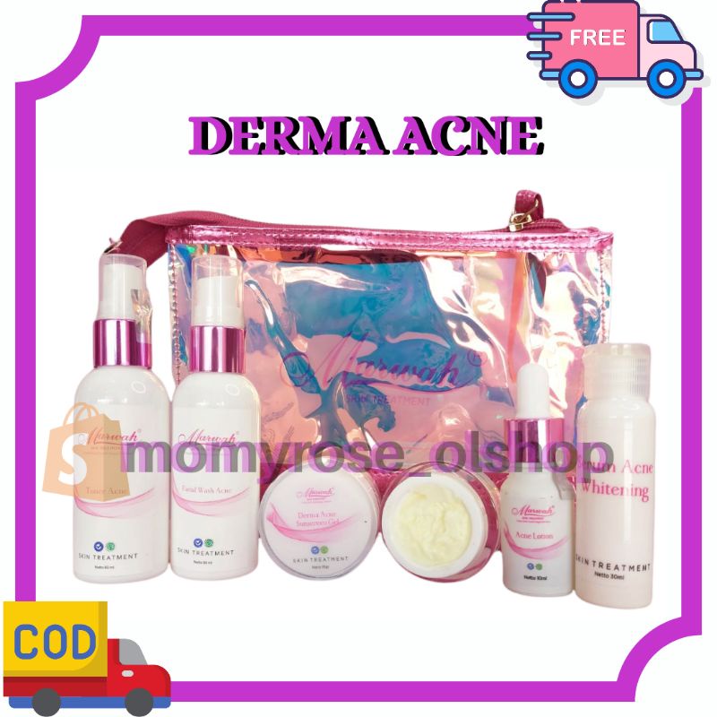 DERMA ACNE MARWAH / KRIM JERAWAT MERADANG MARWAH
