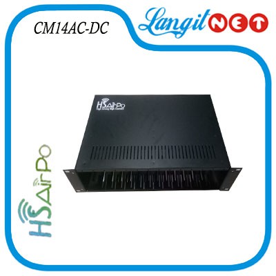 HS AIRPO 14 SLOTS 19 INCH 2U MEDIA CONVERTER RACKMOUNT