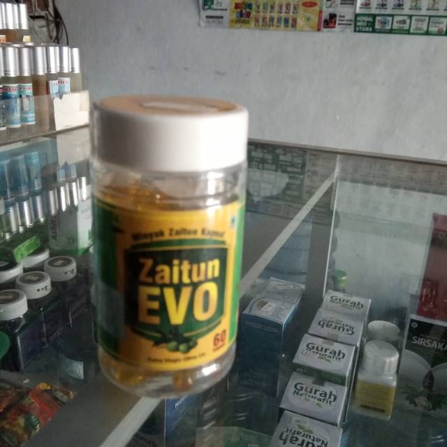 

Minyak zaitun al ghuroba EVO 60 kapsul ekstra virgin