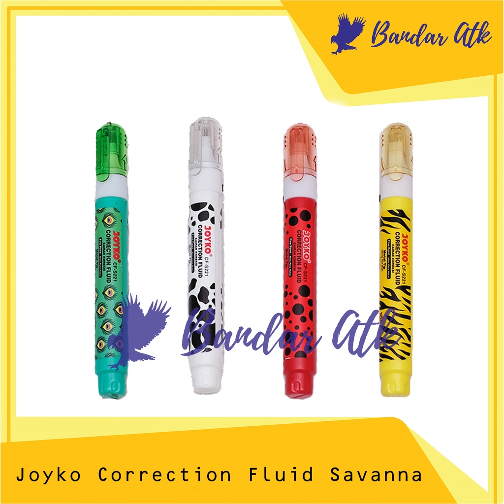 

Tip EX Cair JOYKO Tip x Tip Ex Correction Fluid CFS 221 [1 PCS]