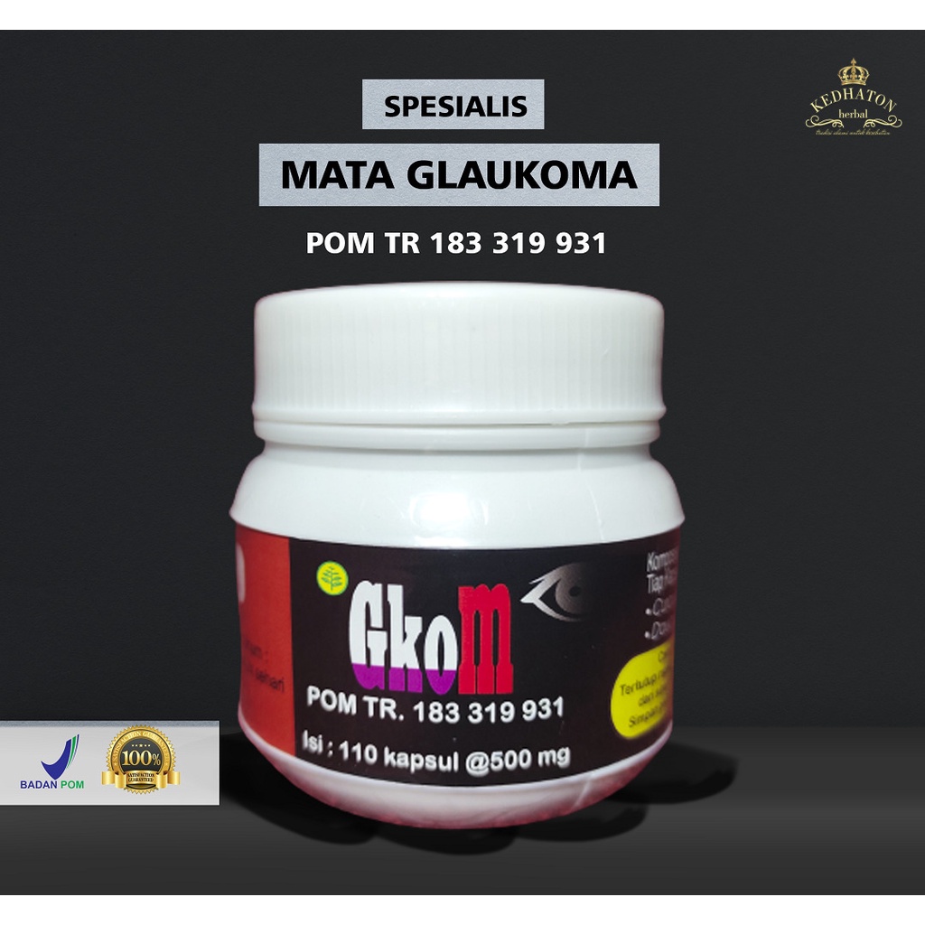 Obat Herbal Puspita Radja Gkom / Obat Herbal Mata Gloukoma / Obat Glukoma / Obat Herbal Radang Mata