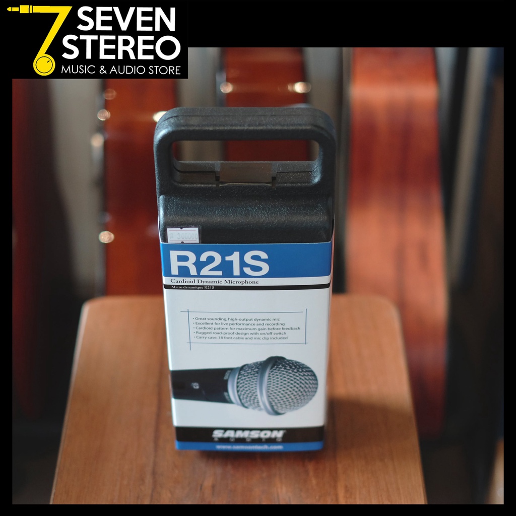 Samson R21S Cardioid Dynamic Microphone