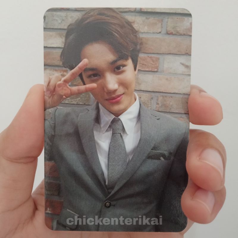 Official Photocard PC EXO Kai Growl A ver.