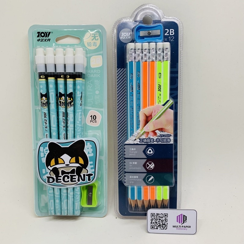 

Pensil 2B Zoyi Bonus Peruncing Lusinan