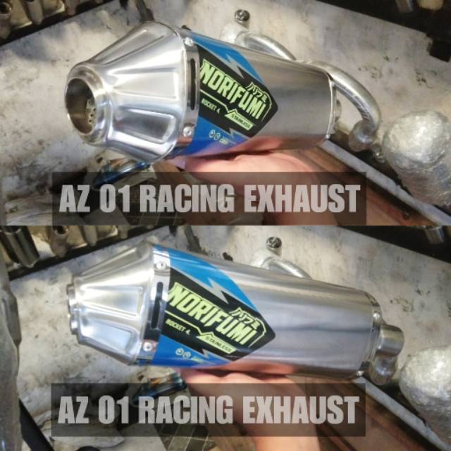 Silencer knalpot NORIFUMI klx150 klx150bf dtracker crf150L SILENCER NORIFUMI SILENCER ONLY