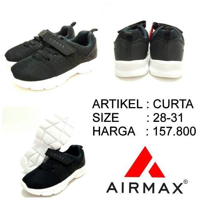 Sepatu anak airmax size 28-31 terbaru