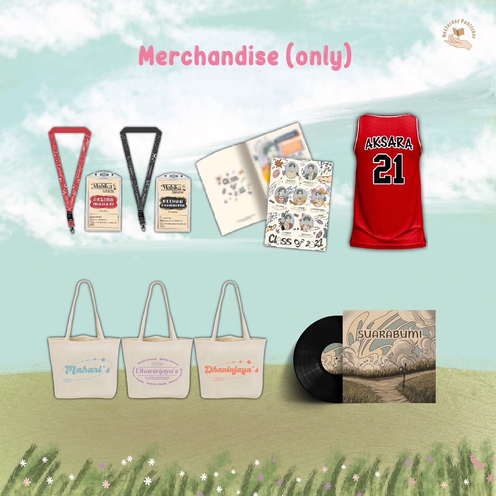 Merch Mahika; Penulis Aya