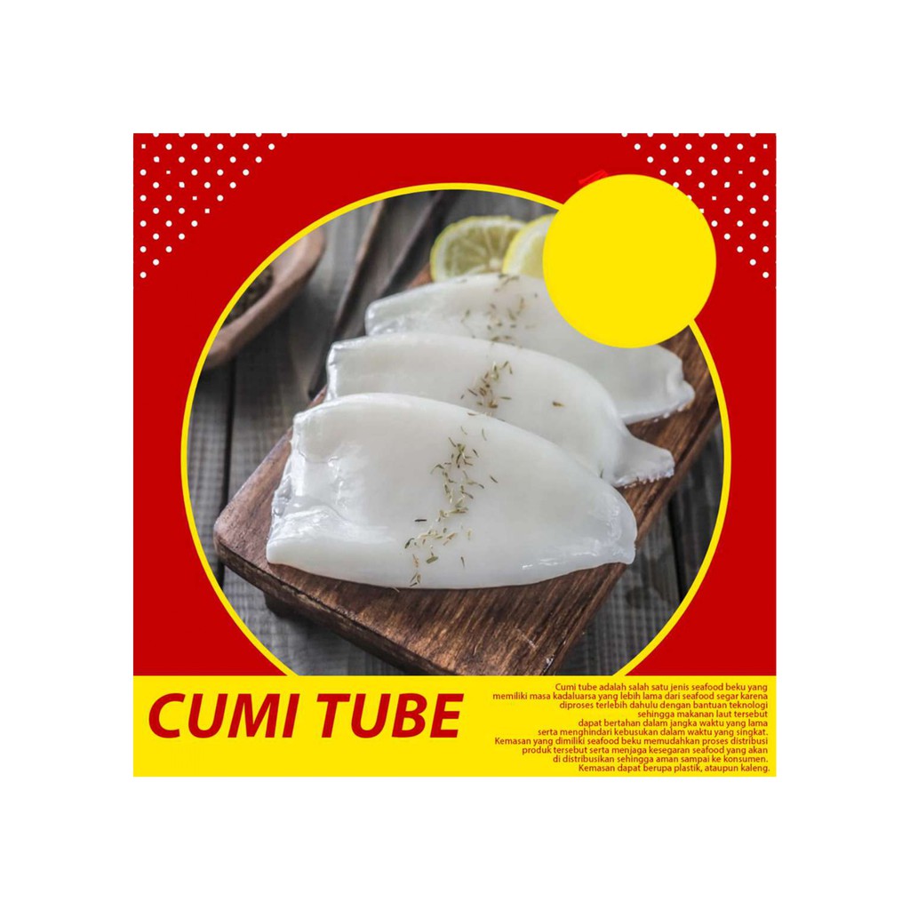 

CUMI TUBE - 1000 GRAM