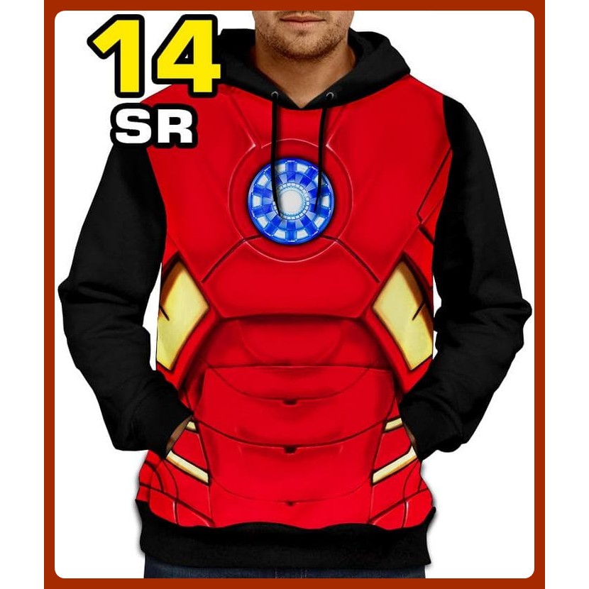 HOODIE JAKET superhero 14-IRONMAN MARK 7 - JAKET TOMY STARK