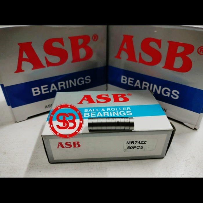 Bearing / Laker / Laher MR 74 ZZ / MR74ZZ ASB