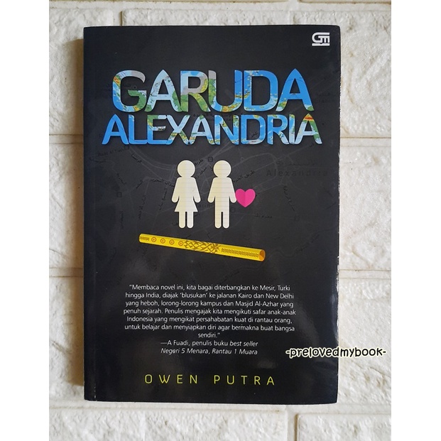 [KOLPRI] SALE ORIGINAL Buku Novel Buku Bekas, Buku Preloved, Novel Bekas, Novel Preloved-GARUDA ALEXANDRIA