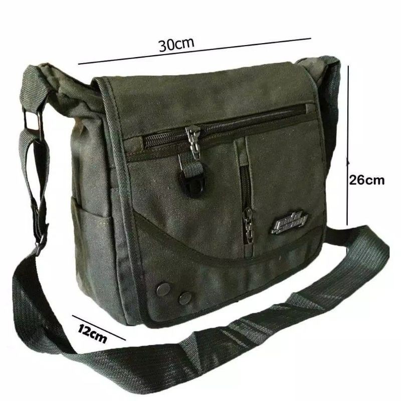 tas selempang tas sekolah polo army