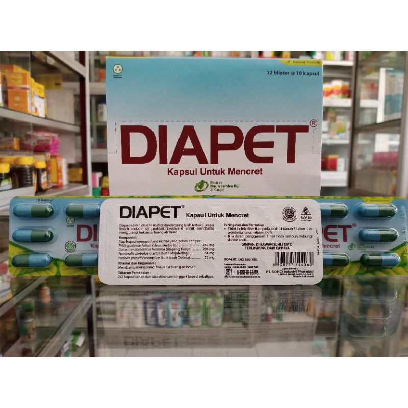 DIAPET 1 STRIP @10KAPSUL - ED 12/2025