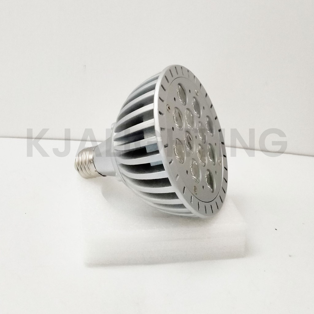 LAMPU LED / SOROT SPOT PAR 38 12X1 WATT WARMWHITE 3000K E27