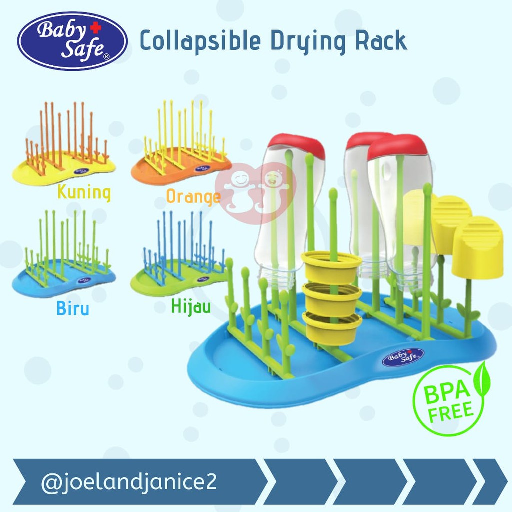 BabySafe Collapsible Drying Rack