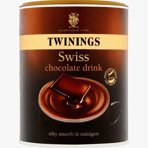 

Twinings Swiss Chocolate Drink Powder Silky Smooth & Indulgent 350 Gram
