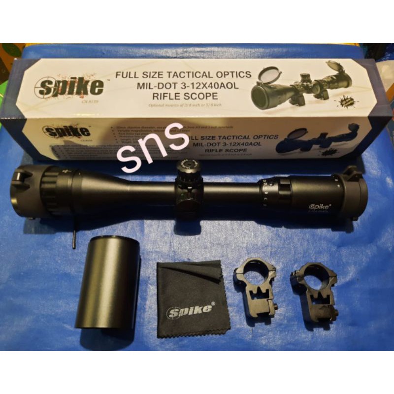 telescope spike 3-12X40AOL