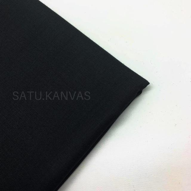 Kain TOYOBO murah royal mix ( 20 warna )-Hitam
