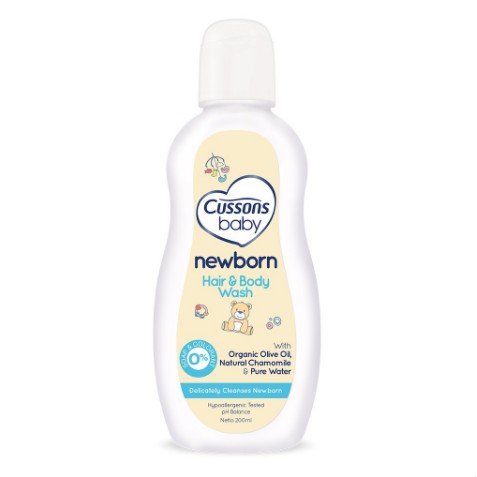 Cussons Sabun Mandi dan Sampo Bayi Baru Lahir Baby Newborn Hair &amp; Body Wash 100ml