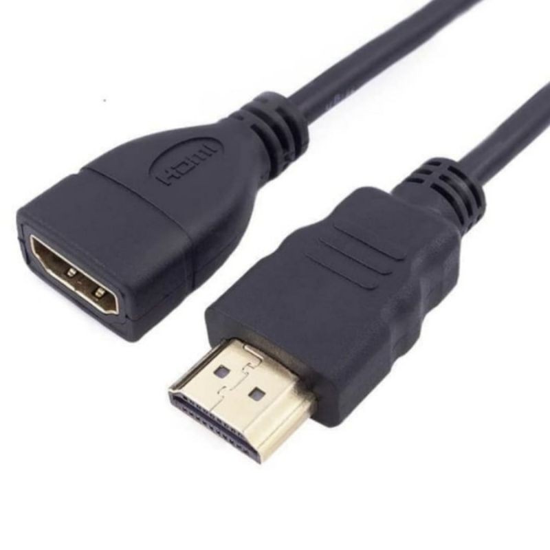 Kabel Extension HDMI Male to Females (Jantan ke Betina)