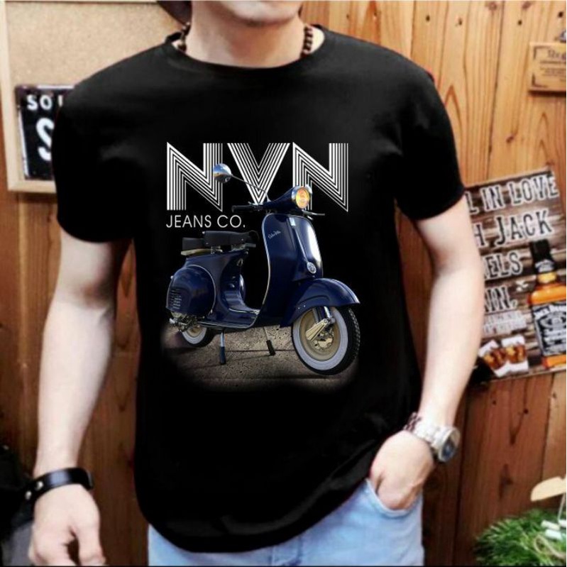 KAOS PRIA LENGAN PENDEK DISTRO - BAHAN PE COTTON