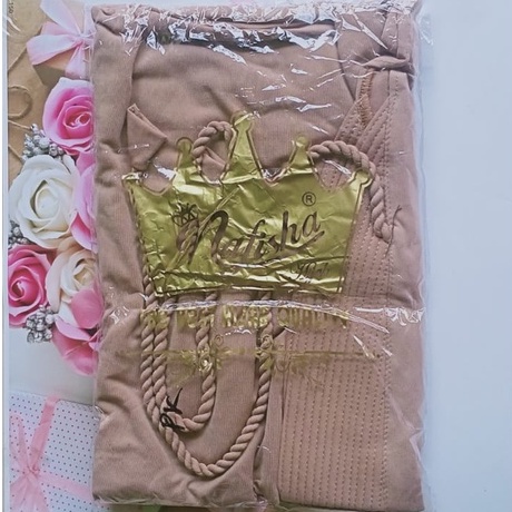 Jilbab Instan Bergo pad Tali Kepang By Nafisha Hijab-MILLO