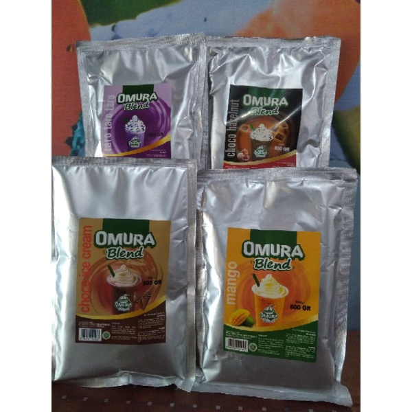 

Omura Blend bubuk minuman murah enak packing ori 500gr