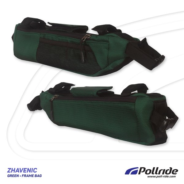 Unik Tas Frame Sepeda MTB XC GRAVEL ROADBIKE AM Merk POLLRIDE ZHAVENIC green Murah