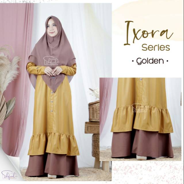Gamis Golden Ixora Series by Shofwah