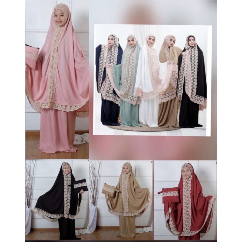 MUKENA COUPLE MUKENA IBU MUKENA ANAK