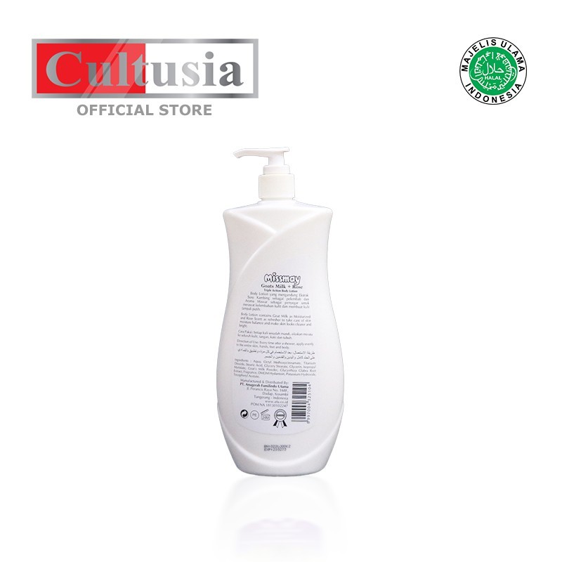 Missmay  / cosmecvita HBL Triple Action Goat + Rose 600ml