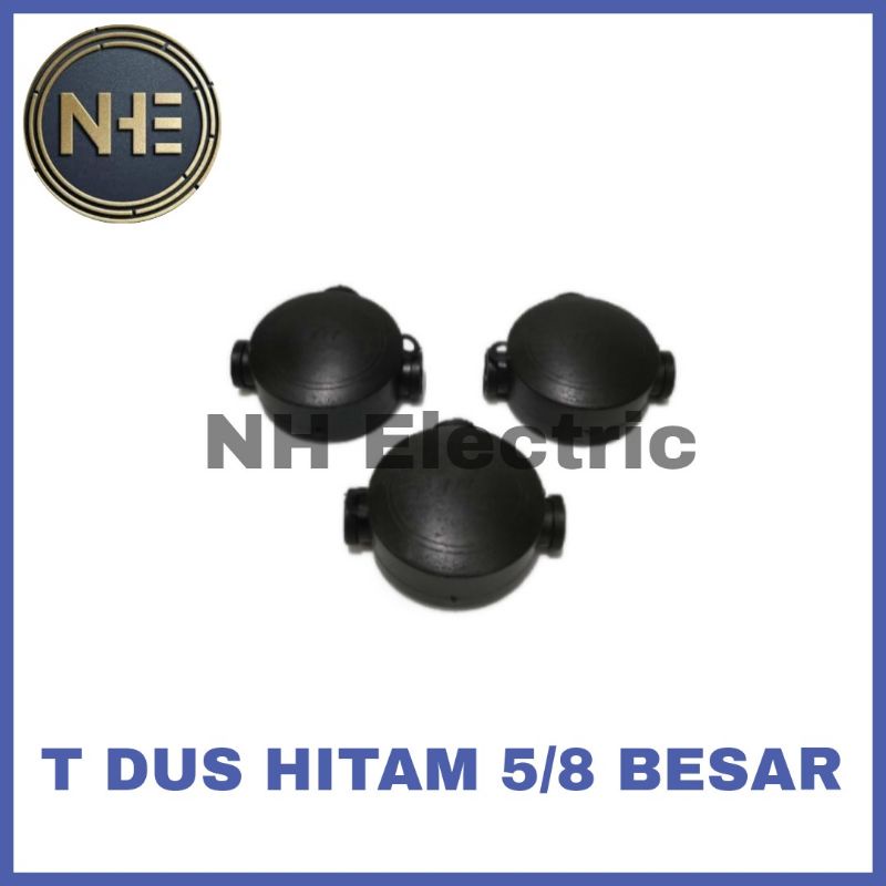 T. Dus Besar 5/8mm - T. Dus Hitam Besar - T. Dus Cabang 3 Hitam 777