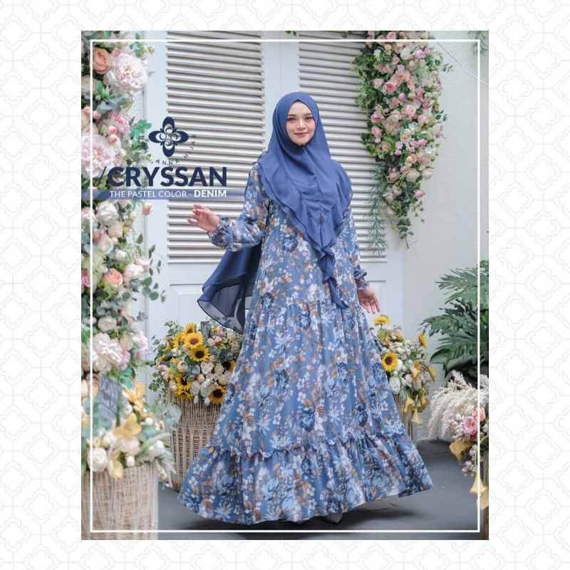 CRYSSAN DENIM BY NONA ANNA HIJAB