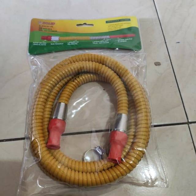 Selang gas LPG SNI lapis baja