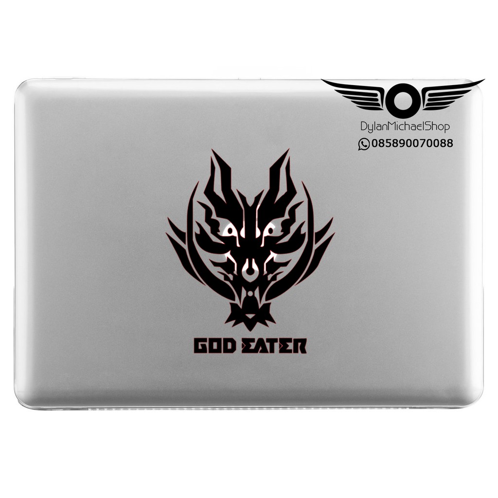 Stiker God Eater Emblem Logo Sticker Laptop Fenrir Decal Vinyl Cool