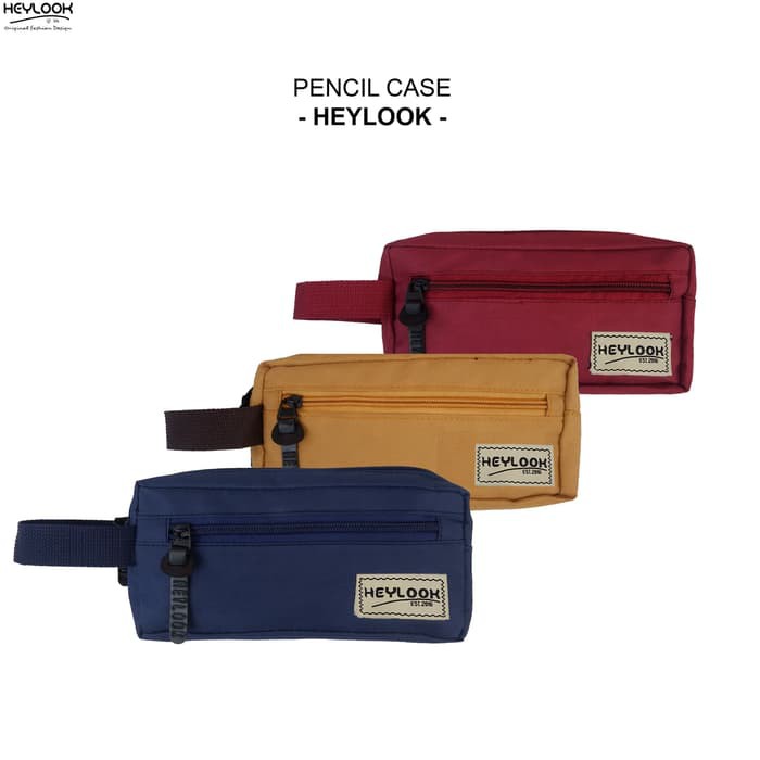 

TEMPAT PENSIL KOSTAK PENCIL CASE ALAT TULIS SEKOLAH ANAK ATK POUCH