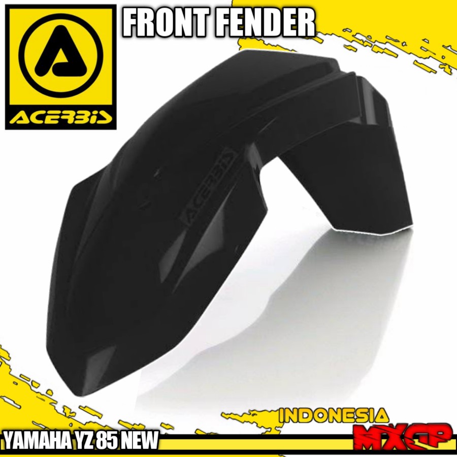 YAMAHA YZ 85 NEW 2015 2016 2017 2018 2019 2020 2021 - ACERBIS Front Fender - Spakbor Depan Trail Gas