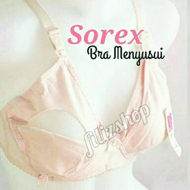 SOREX Bra Menyusui BH Menyusui Tanpa Kawat Tanpa Busa Sorex 8119 Original