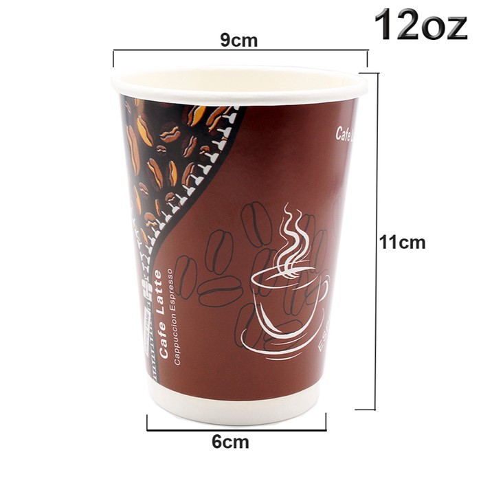 Paper Cup Coffee 12oz Triple wall