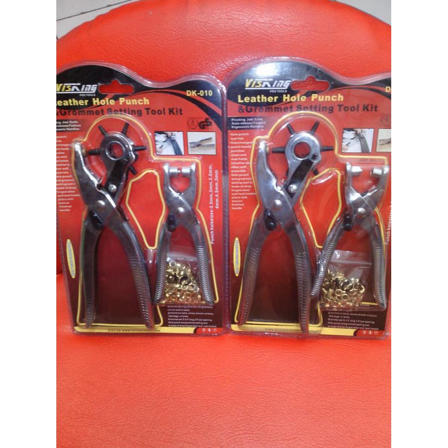 Tang Pembolong Sabuk Dengan Matris+Alat Pemasang Mata Ayam J2450