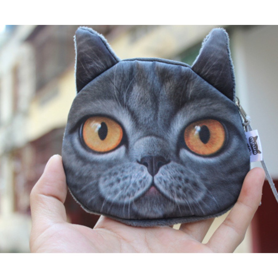 Dompet Koin karakter Kucing / Coin pouch Uang FASHION KOREA