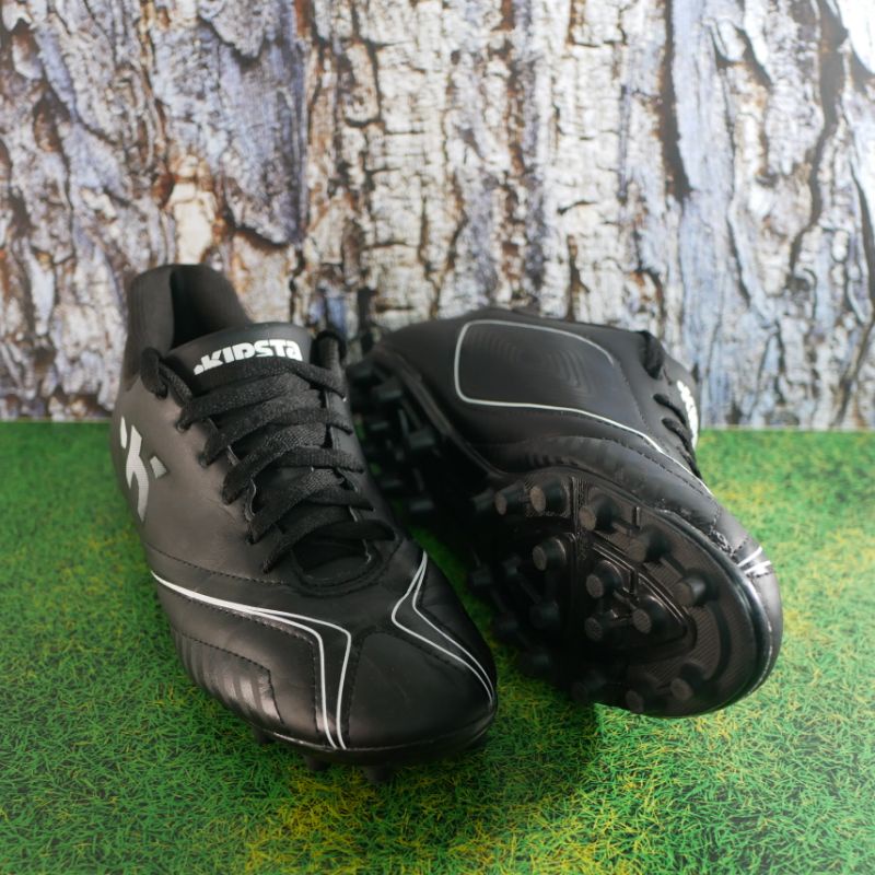 Sepatu Bola Decathlon Kipsta Black Original