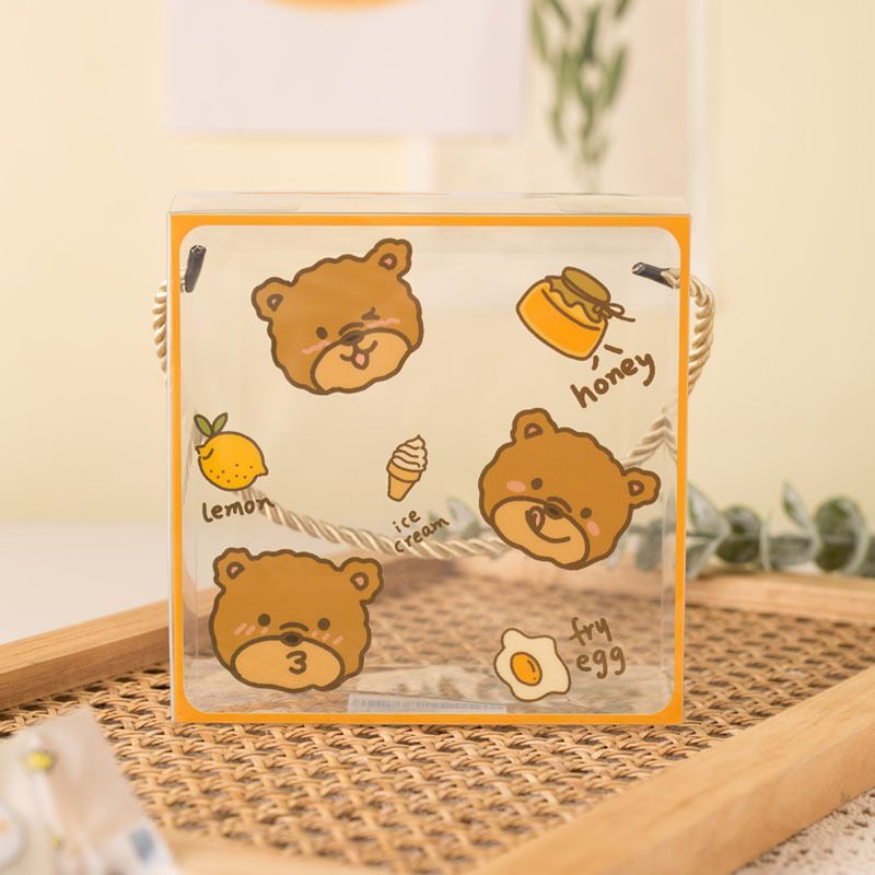 KOTAK TENTENG MIKA BOX COOKES NASTAR CANDY 14x14 KAWAII LUCU BK40