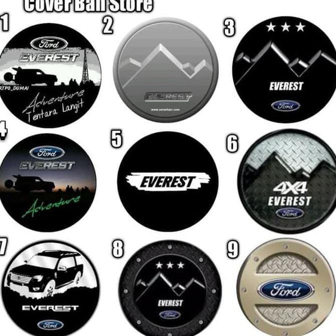 cover ban sarung ban serep mobil ford everest