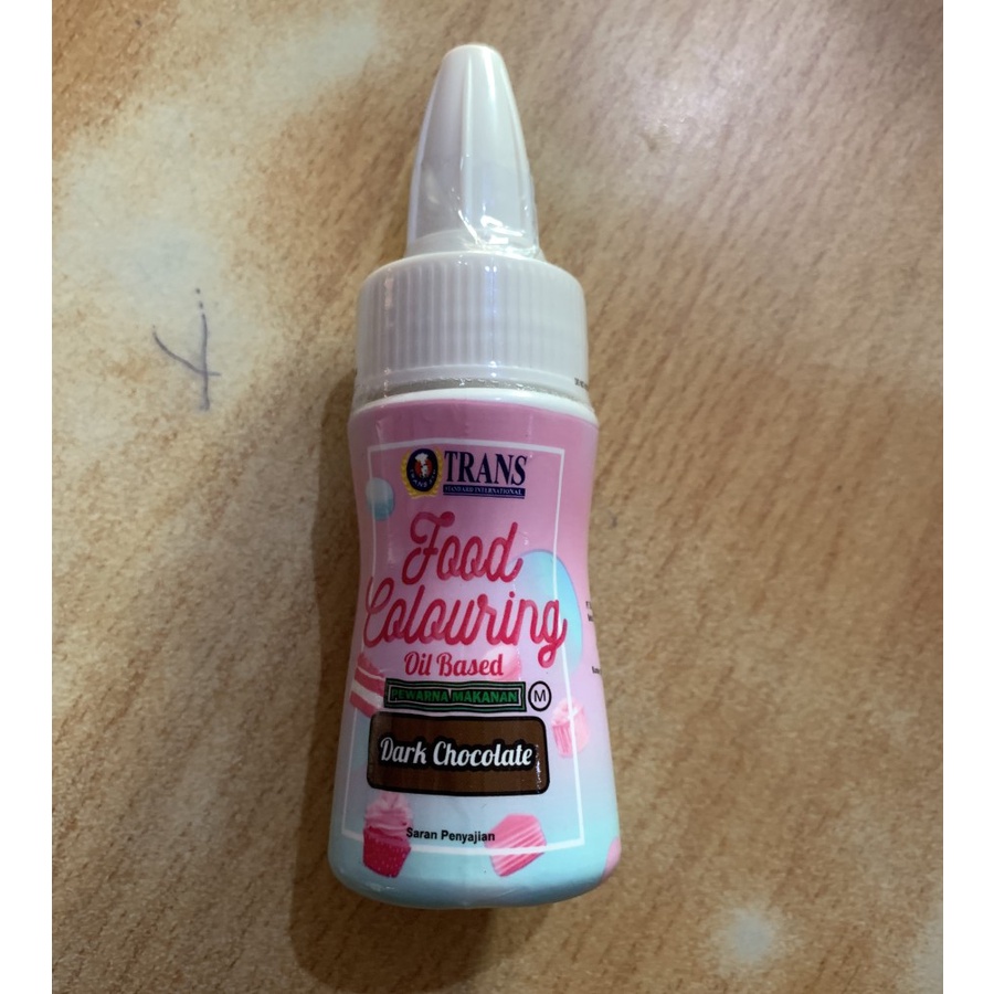 

Trans coloring dark chocolate 50 gr pewarna makanan coklat Tua TBrown