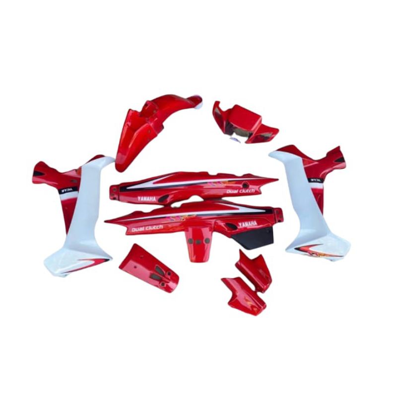 TERMURAH  fullset bodi full set body halus motor Yamaha fiz r fizr custom sstwo merah putih